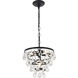 Kora 3 Light 13 inch Black Pendant Ceiling Light