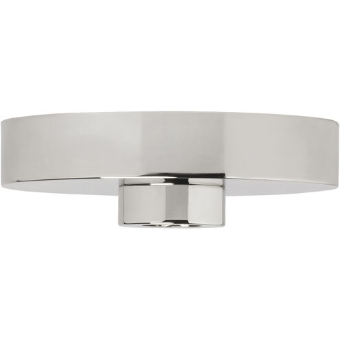 Sean Lavin Modern Polished Nickel Line-Voltage Shallow Canopy