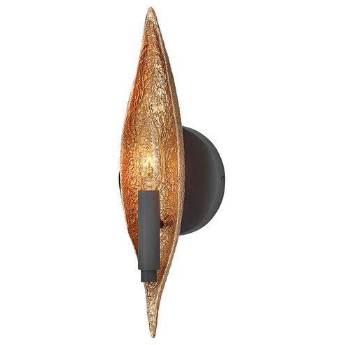 Willow 1 Light 4.5 inch Carbon Black ADA Sconce Wall Light