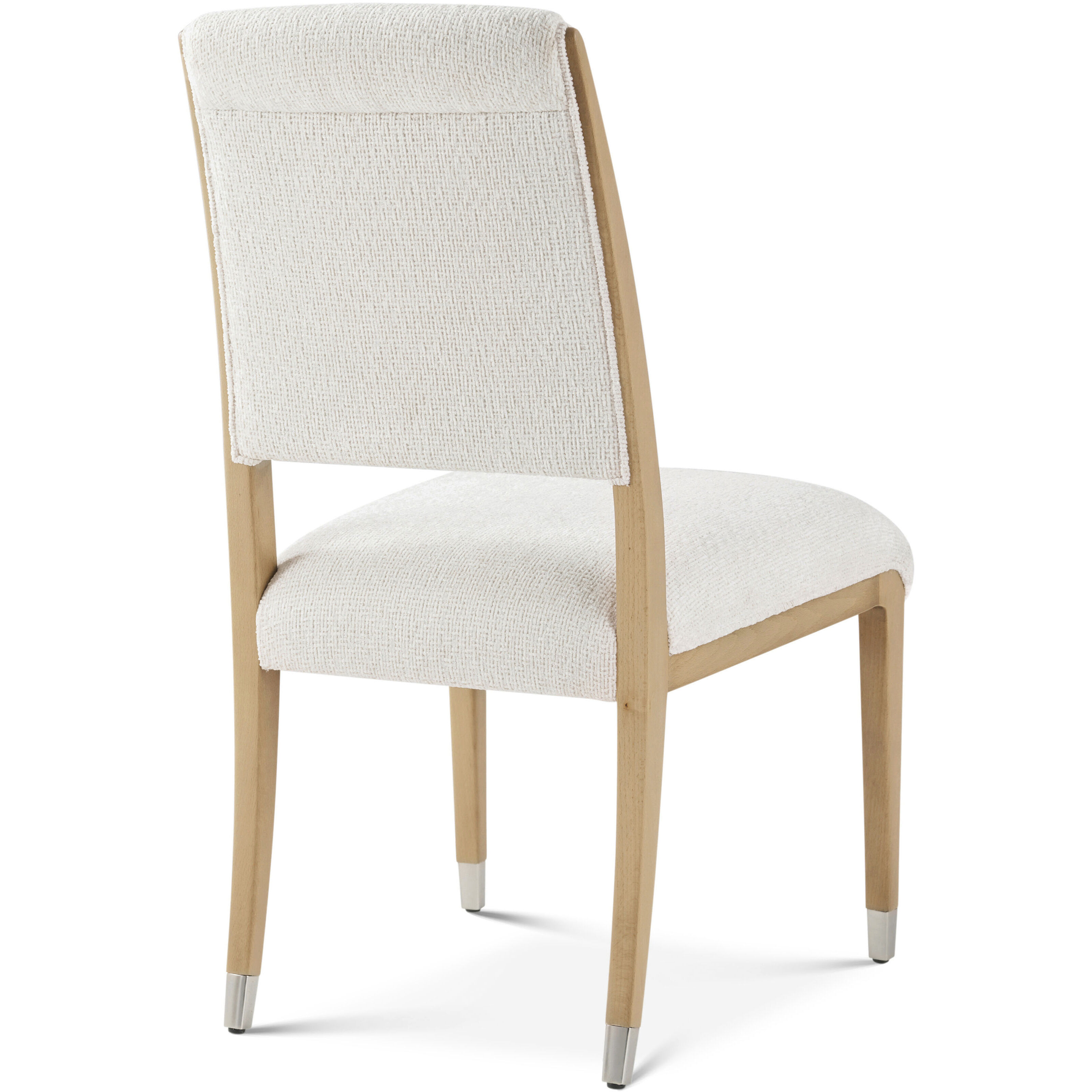 Origins Sesame Dining Side Chair, Wooden, Upholstered
