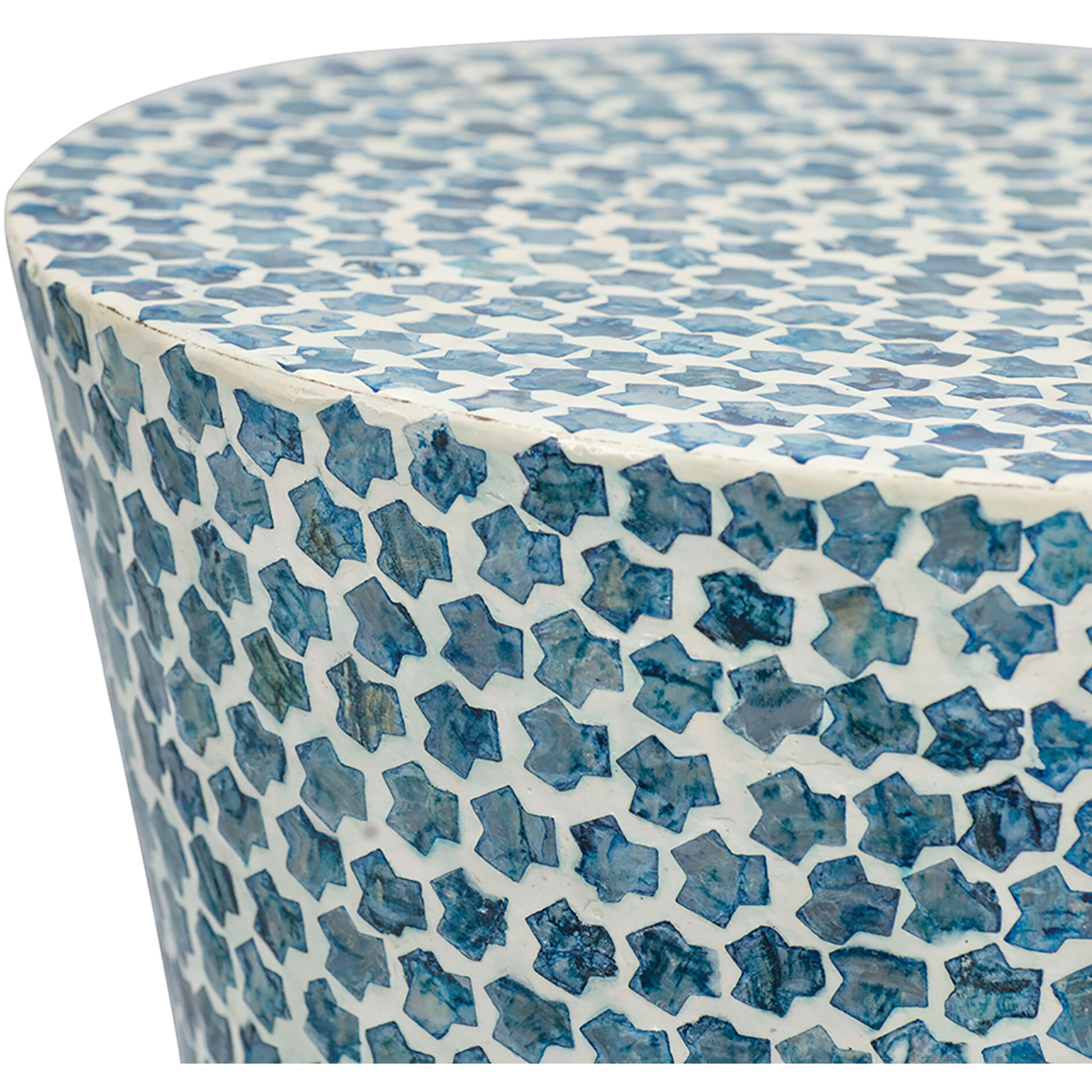 Anita 19.7 inch Blue Stool