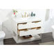 Larkin 42 X 22 X 34 inch White Vanity Sink Set