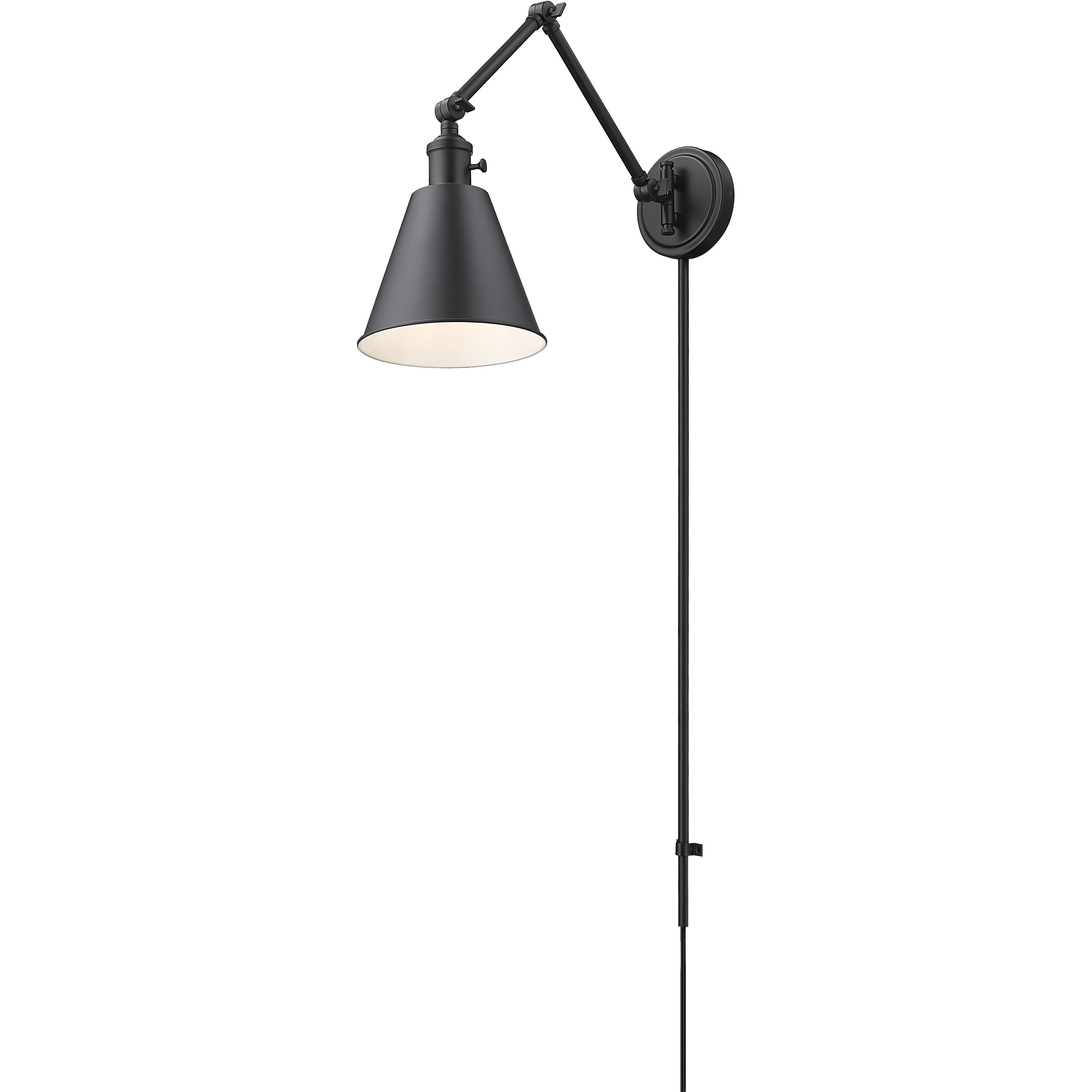 Gayson 1 Light 7.5 inch Matte Black Wall Sconce Wall Light