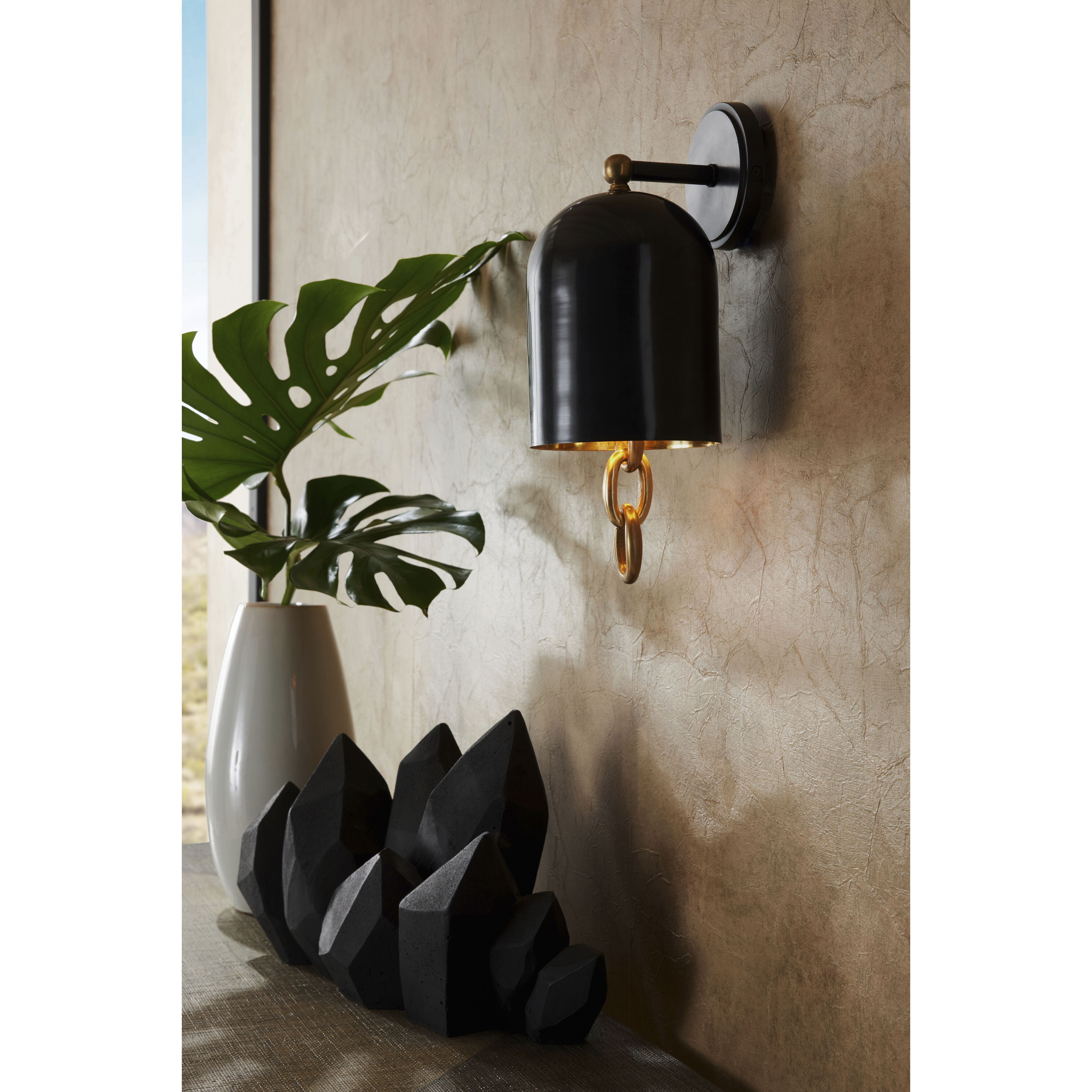 Antoni 1 Light 6 inch Bronze Sconce Wall Light