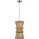 Chapman & Myers Antigua 1 Light 11.00 inch Pendant