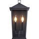 Ingress 2 Light 9.5 inch Matte Black Wall Sconce Wall Light