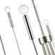 Ulla 8 Light 28 inch Polished Nickel Chandelier Ceiling Light