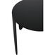 Eco 62 X 36 inch Matte Black Dining Table