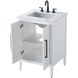 Blakely 24 X 35 inch White Bathroom Vanity Cabinet