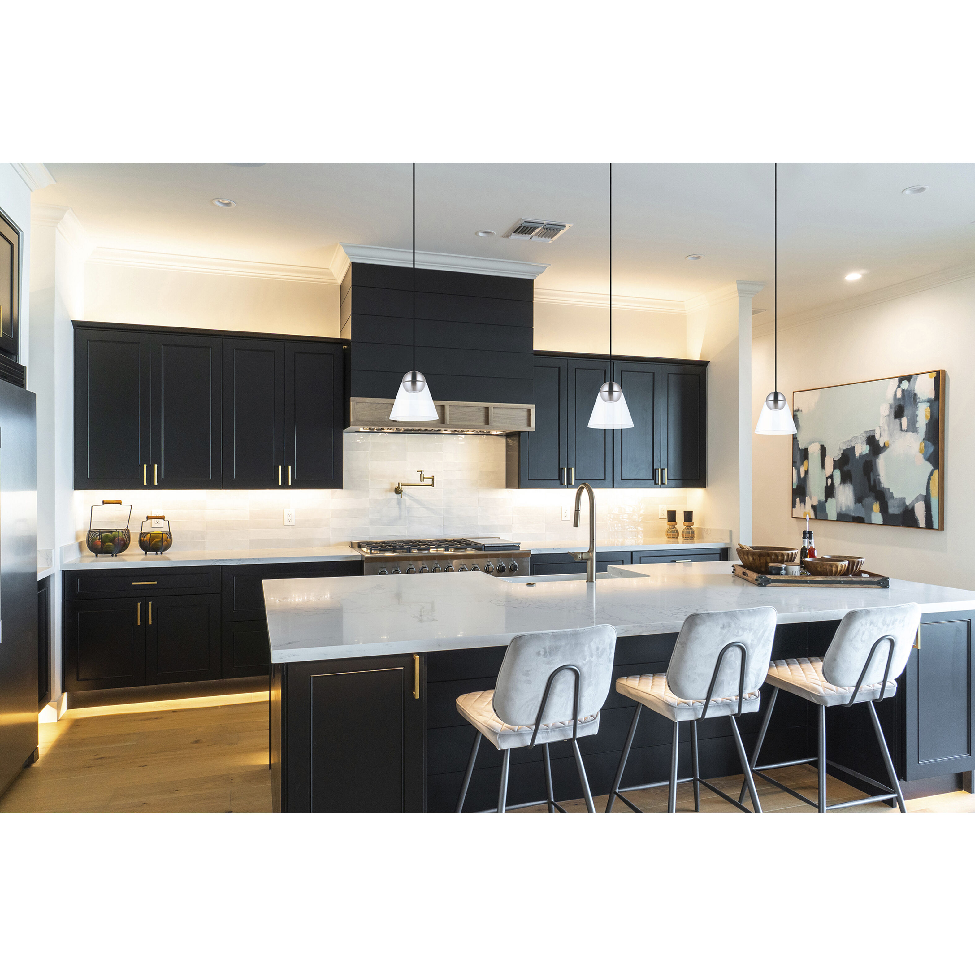 Cerasella 1 Light 8 inch Matte Nickel Mini Pendant Ceiling Light