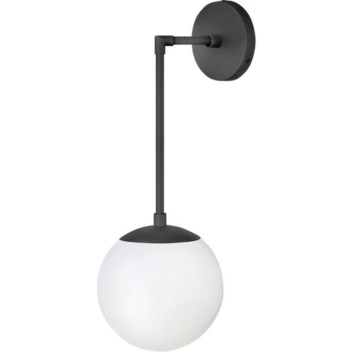 Warby 1 Light 8 inch Black Indoor Wall Sconce Wall Light in White