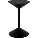 Naomi 25 X 16 inch Matte Black Side Table