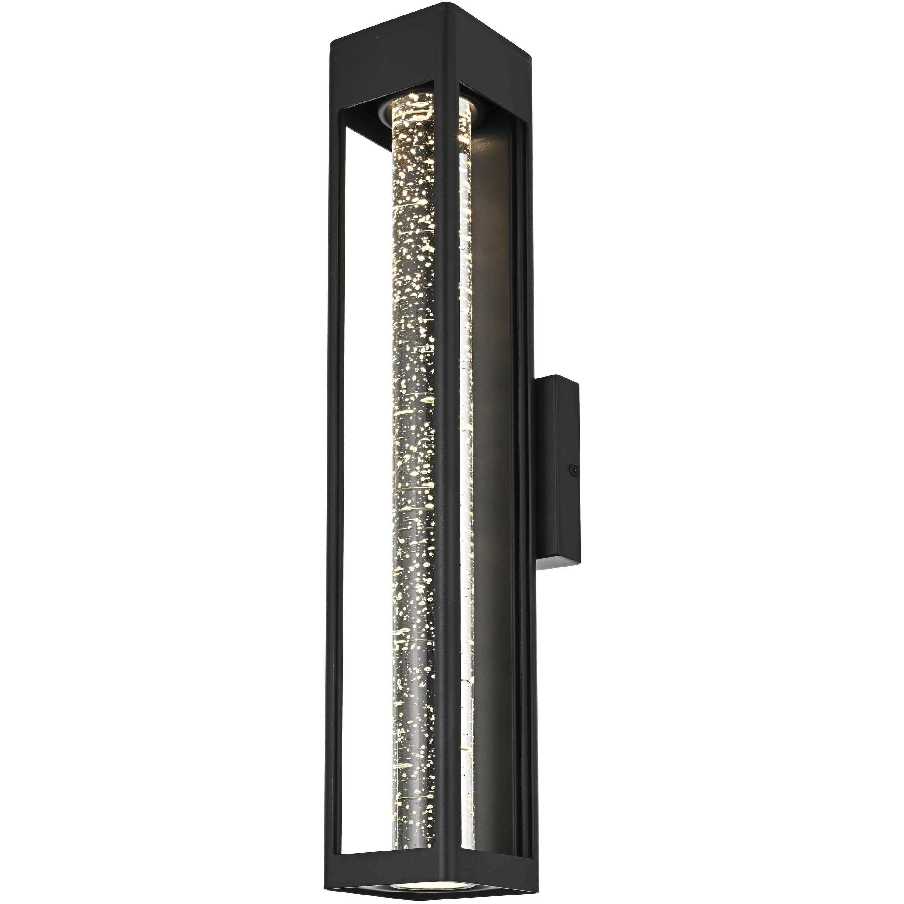 Amaris 1 Light 22 inch Black Outdoor Wall Sconce