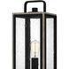 Bramshaw 1 Light 19 inch Matte Black Outdoor Post Lantern