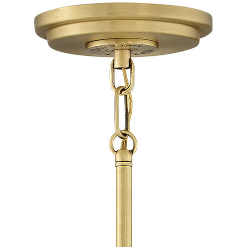 Fletcher 2 Light 13.5 inch Satin Brass Indoor Pendant Ceiling Light