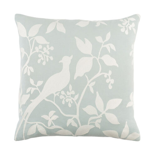 Kingdom 18 X 18 inch Light Gray Pillow Kit, Square