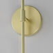 Vela 1 Light 5 inch Satin Brass ADA Wall Sconce Wall Light