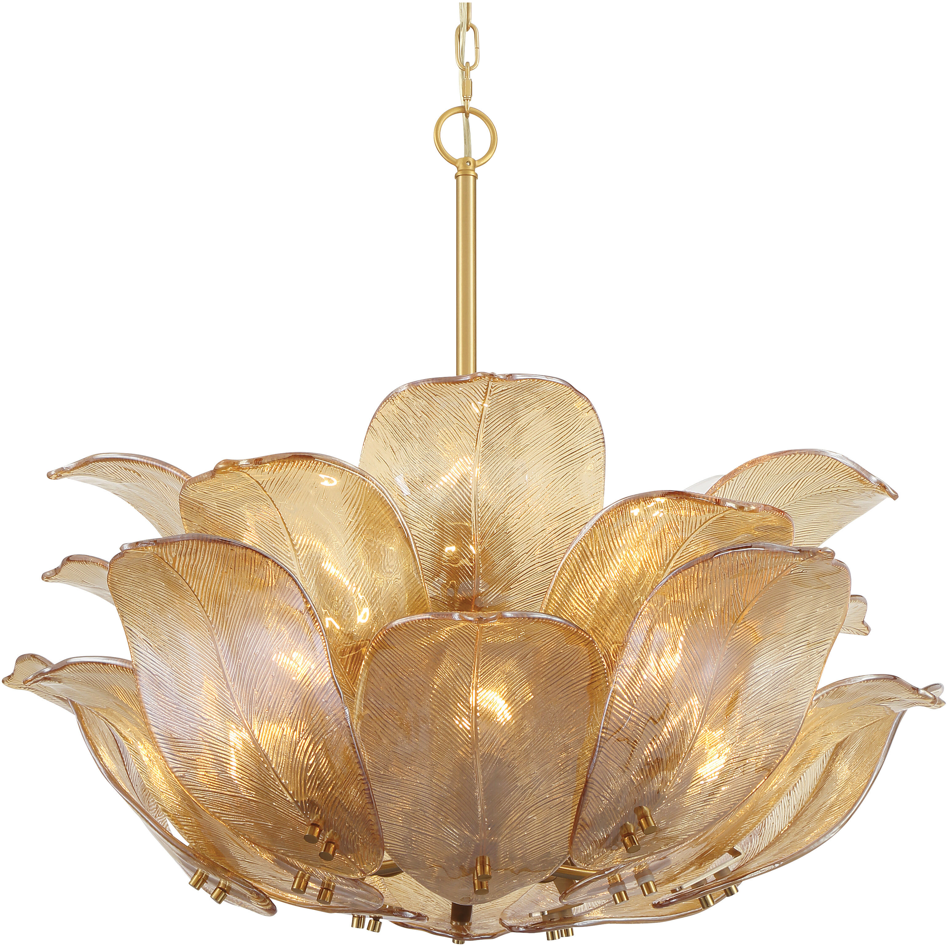 Orchid 10 Light 28.50 inch Pendant