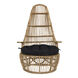 Clementine Clear Coat Flat Occasional Chair
