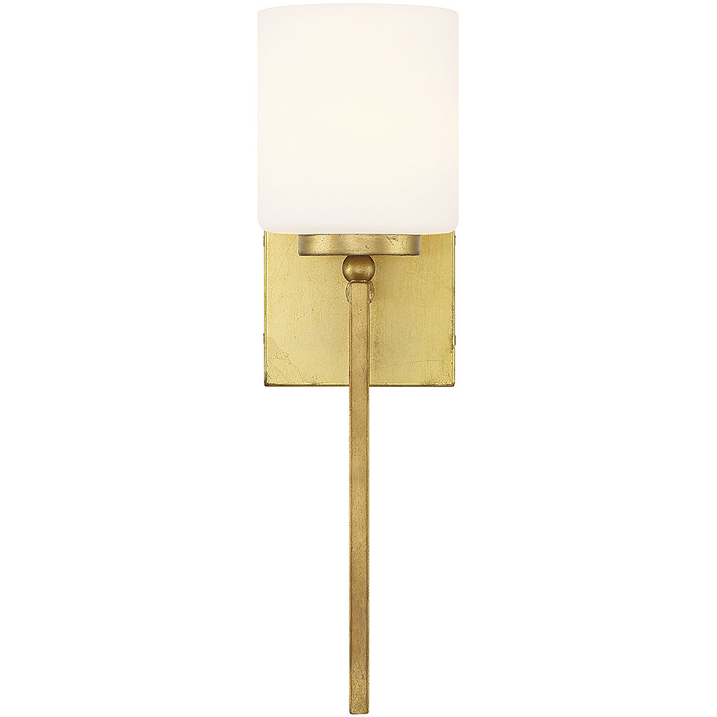 Quatrain 1 Light 4.75 inch True Gold Wall Sconce Wall Light