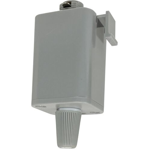 Aaliyah 1 Light Silver Track Ceiling Light in H-Style