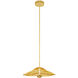 Embark 1 Light 16 inch Gold Pendant Ceiling Light