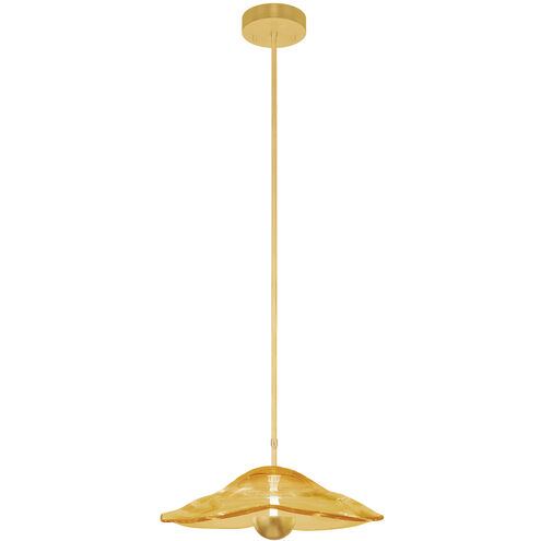 Embark 1 Light 16 inch Gold Pendant Ceiling Light