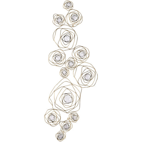 Ethereal Rose Havana Gold Ombre Wall Art