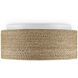 Coulton LED 16 inch Natural Flush Mount Ceiling Light