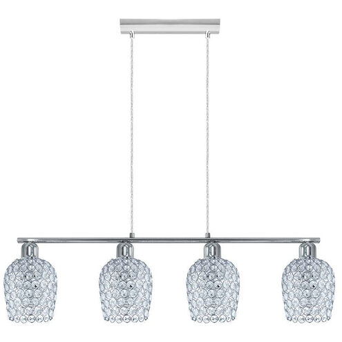Bonares 1 4 Light 5.12 inch Chrome Pendant Ceiling Light