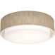 Sanibel 3 Light 18 inch Jute Flush Mount Ceiling Light