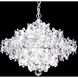 Continental Fashion 25 Light 25 inch Silver Chandelier Ceiling Light