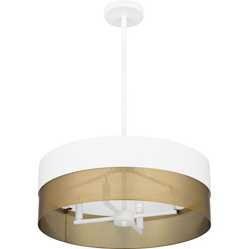 Alani 4 Light 20 inch Matte White Pendant Ceiling Light
