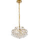 Savannah 3 Light 14 inch Brass Pendant Ceiling Light