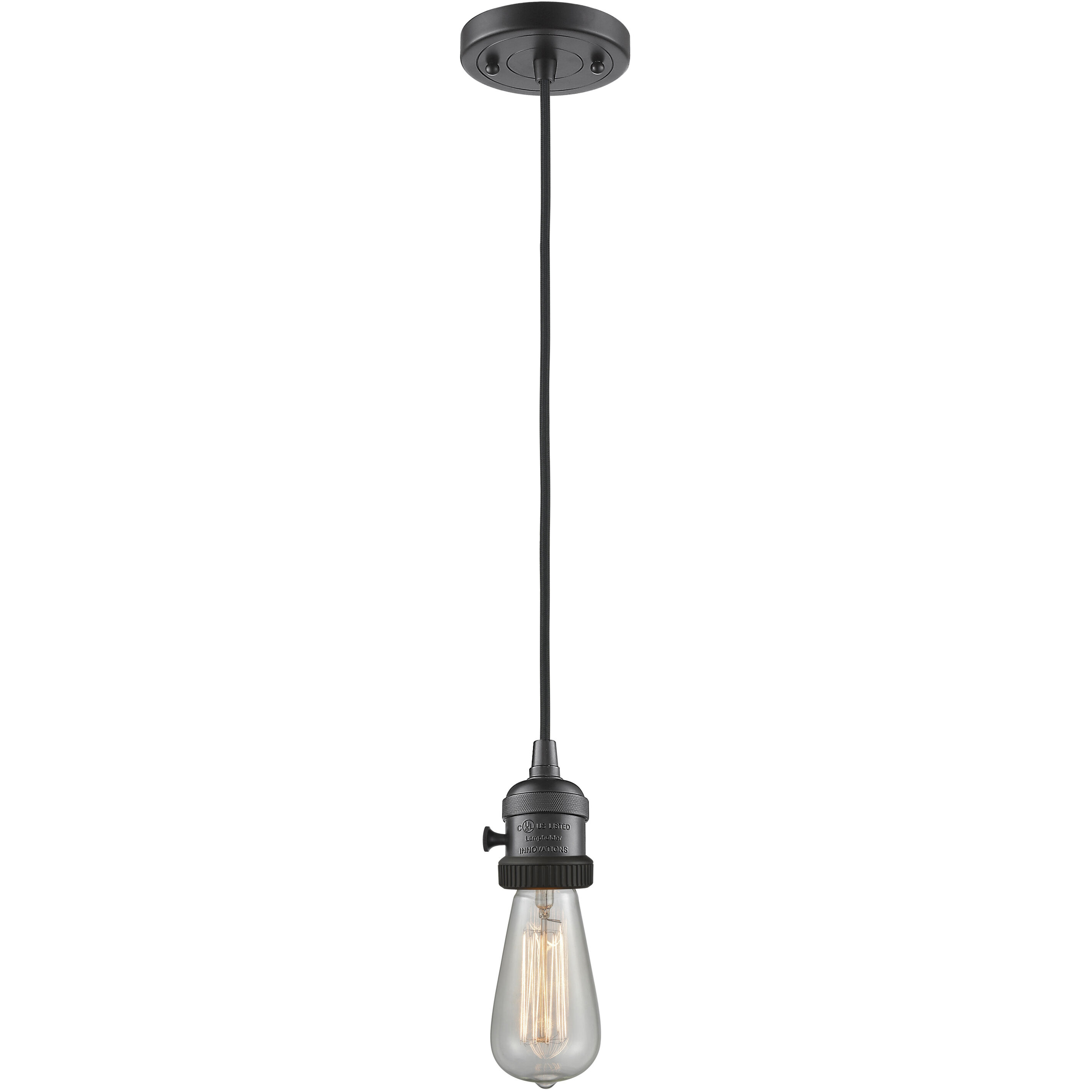 Franklin Restoration Beacon LED 12 inch Oil Rubbed Bronze Mini Pendant Ceiling Light in Seedy