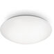 Glo LED 14.25 inch White Flush Mount Ceiling Light in 2700K
