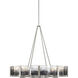 Aenon 10 Light 36 inch Pewter Chandelier Ceiling Light