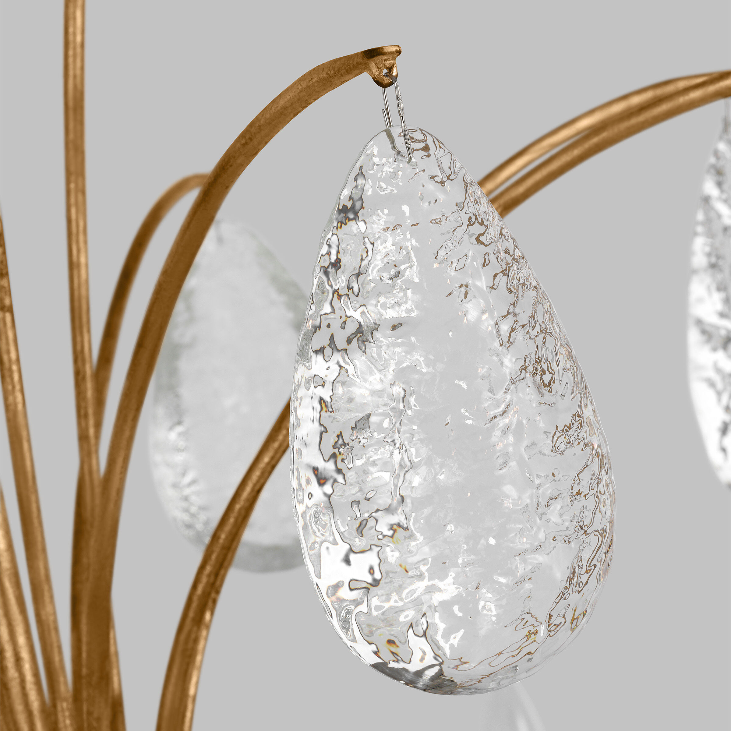 C&M by Chapman & Myers Shannon 8 Light 44.5 inch Antique Gild Chandelier Ceiling Light