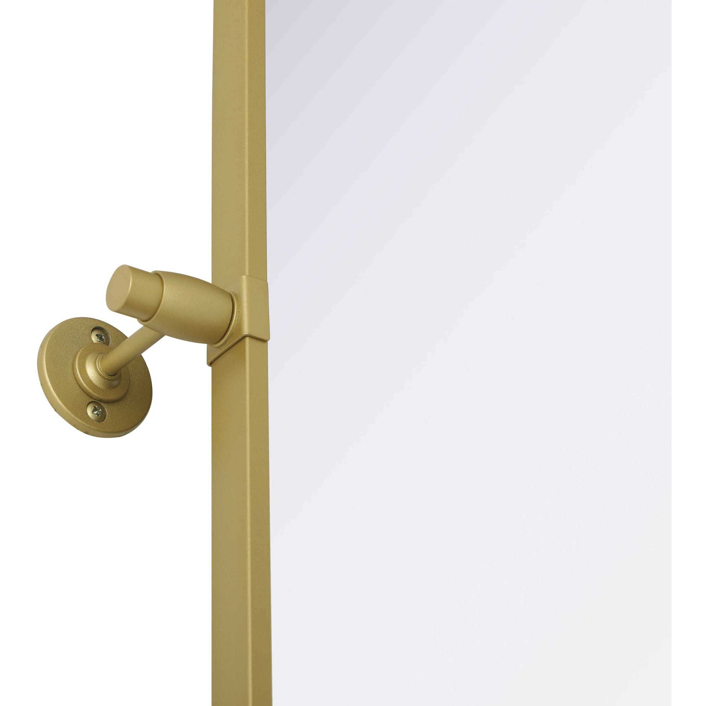 Amoura 36 X 30 inch Brass Mirror