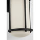 Richard June Otis 1 Light 22 inch Textured Black Outdoor Wall Light in LED