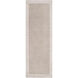 Madison Square 96 X 30 inch Light Gray/Ivory Rugs, Wool
