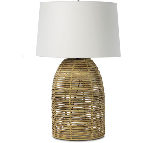 Monica 28.25 inch 150.00 watt Natural Table Lamp Portable Light