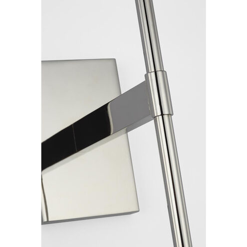 Waterford Blaze Sconce Wall Light in Polished Nickel