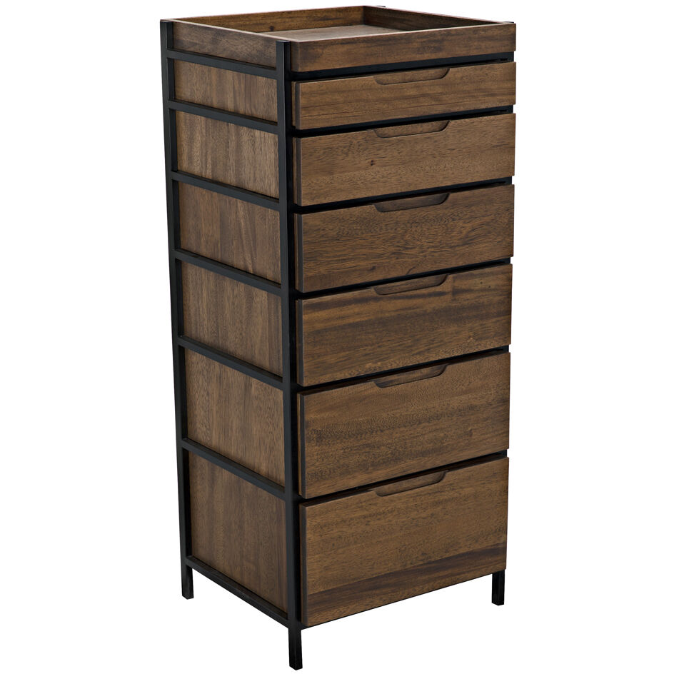 Seoul 26 X 24 inch Dark Walnut Consoles, Tallboy