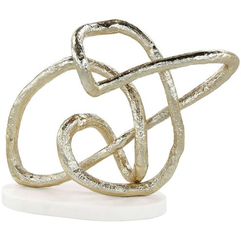 Tangled 30 X 24.5 inch Sculpture, on Marble Base