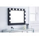 Brenda 32 X 26 inch Black Lighted Wall Mirror