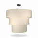 Dalia 9 Light 30 inch Matte Black Pendant/Chandelier Ceiling Light