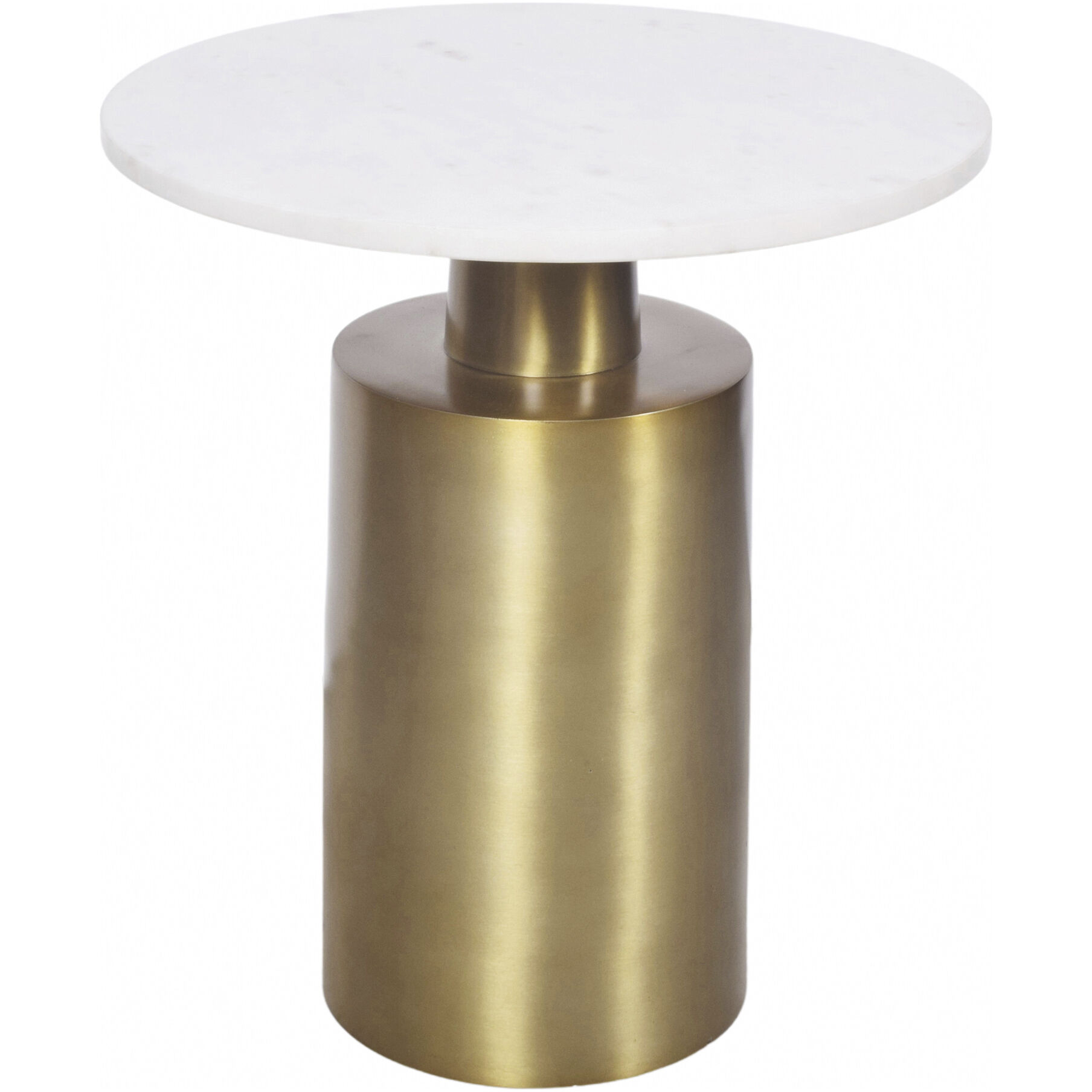 France 20 X 18 inch Gold Accent Table