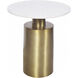 France 20 X 18 inch Gold Accent Table
