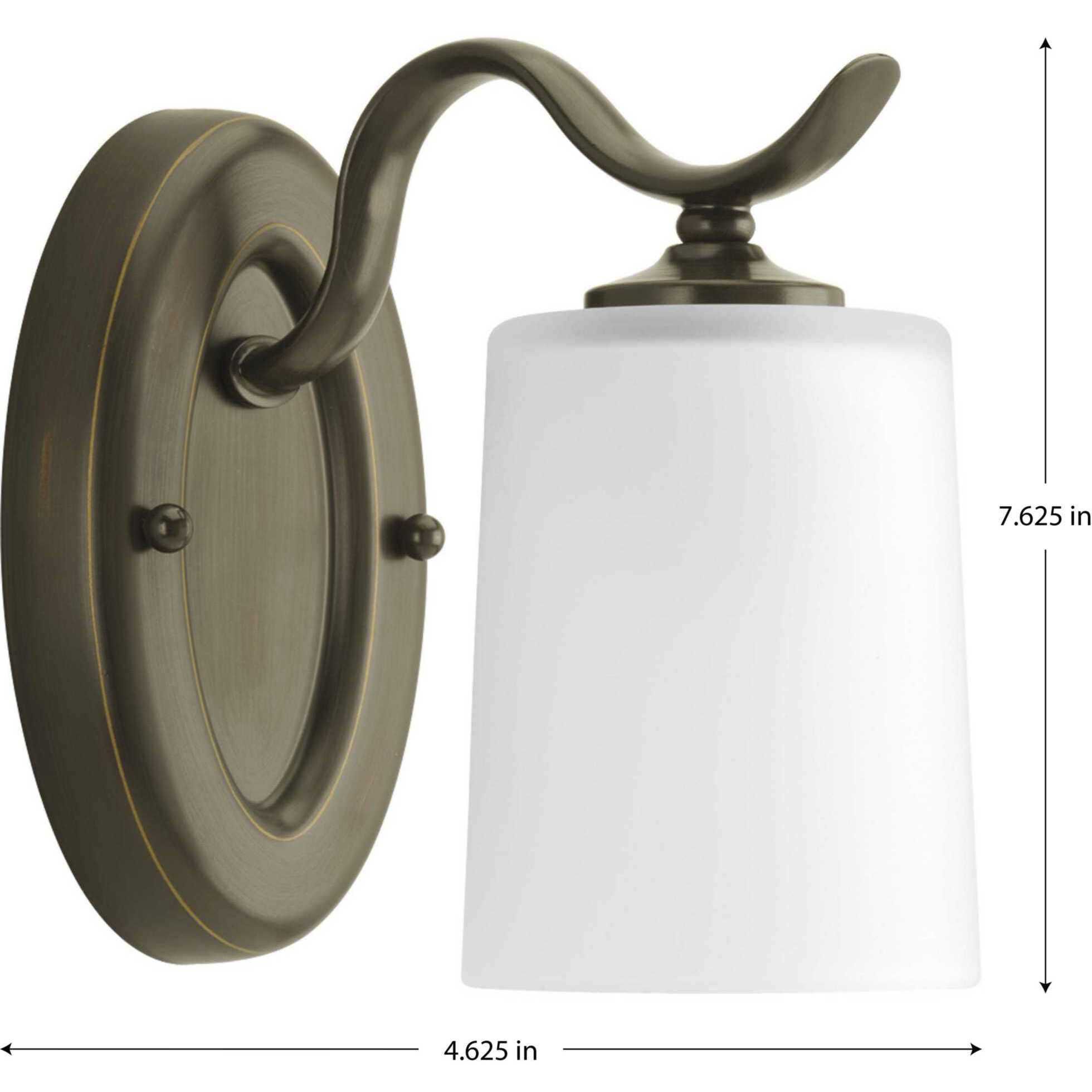 Inspire 1 Light 5 inch Antique Bronze Bath Vanity Wall Light